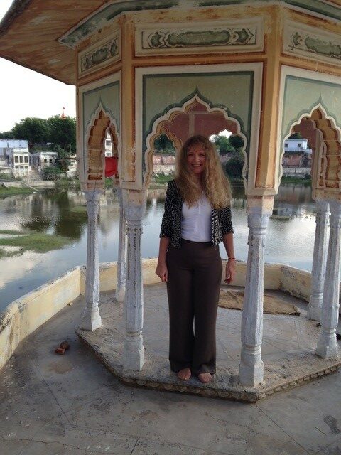 Marion Schneider zu Besuch in Indien